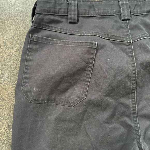 Red Kap Men’s Workwear Faded Black Elastic Waist Pants Size 36 Polyester Blend - Picture 13 of 15